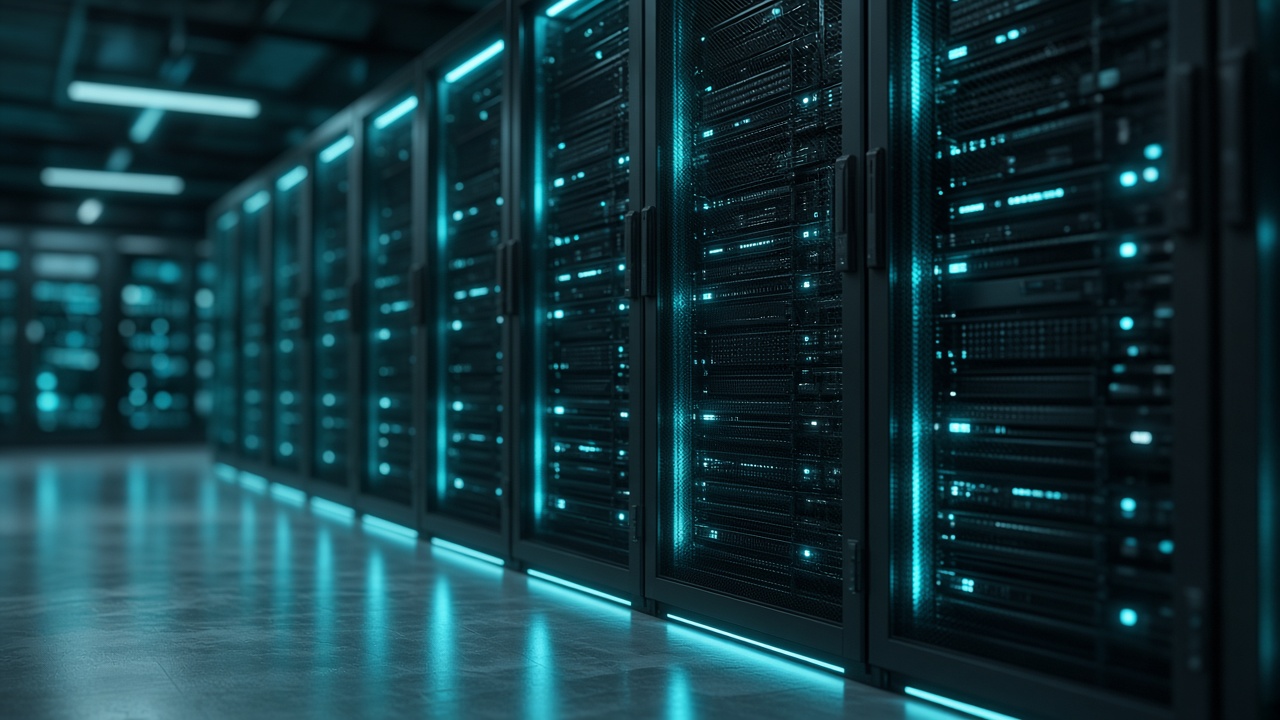 Hosting ve sunucu seçimi veri merkezi görseli